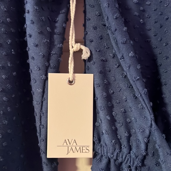 Ava James blue blouse - Picture 3 of 4